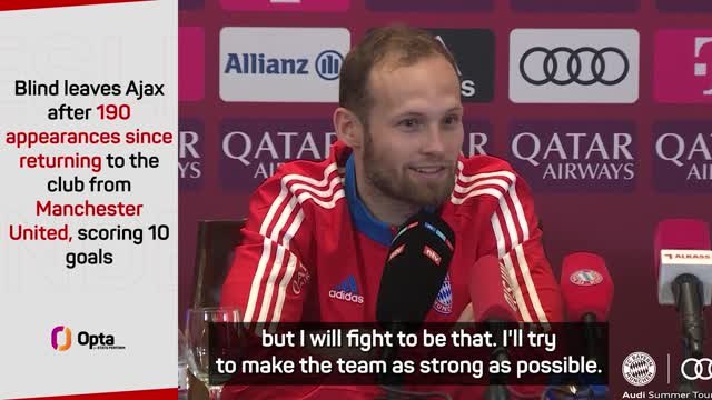 Blind silent on Ajax exit as he joins Bayern to add squad depth
