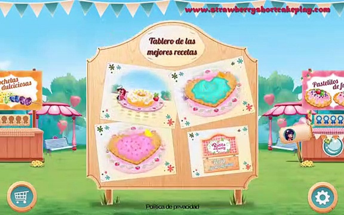 Rosita Fresita Feria Gastronómica Rosquillas con frutas del bosque Español Game Play.mp4
