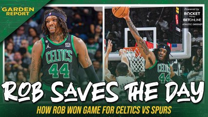 REACTION: Celtics Scrape Out Late Win vs Spurs