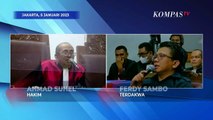 Hakim Bikin Kagok Sambo Soal Konsekuensi Arif Rachman Dkk Jika Bocorkan Rekaman CCTV