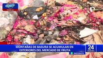 Acusan a vendedores ambulantes por acumulación de basura en alrededores del Mercado de Frutas