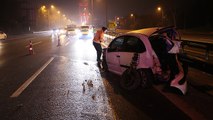 Beykoz’da zincirleme trafik kazasında 6 kişi yaralandı