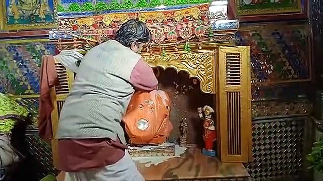 परकोटा गणेश मंदिर में प्रथम पूज्य का पंचामृताभिषेक