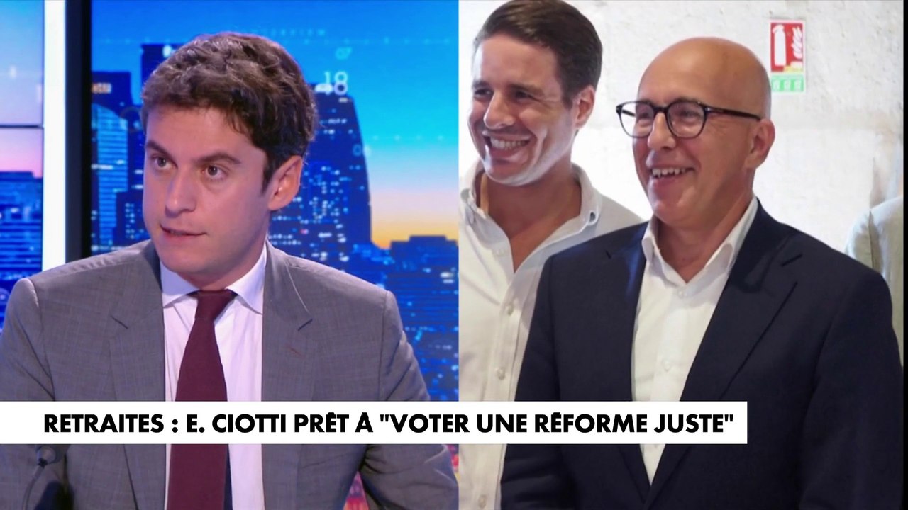 Retraites : Eric Ciotti prêt à «voter une réfor...
