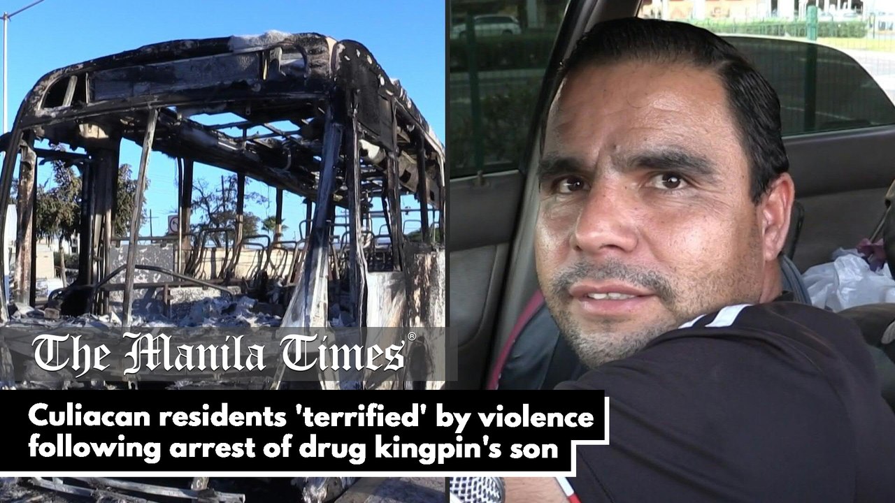 Culiacan residents 'terrified' by violence following arrest of drug kingpin's son