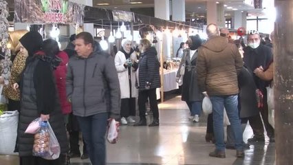 Erzurumlu vatandaşlar 2. Erzurum Cağ Kebabı Festivali'ne akın etti