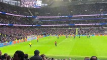 Portsmouth fans @ full-time against Spurs