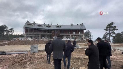 Gediz Murat Dağı Termal ve Kayak Merkezi'ne modern kayak evi