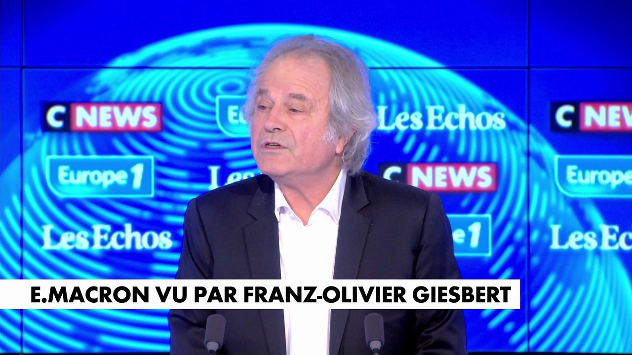 Franz-Olivier Giesbert : «Je pense qu’il y a un problème de narcissisme»
