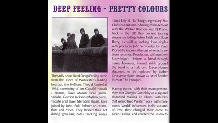 Deep Feeling  – Pretty Colours  Rock, Pop Rhythm & Blues, Psychedelic Rock