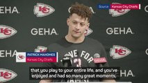 Return to action 'weird' for Mahomes after Hamlin collapse