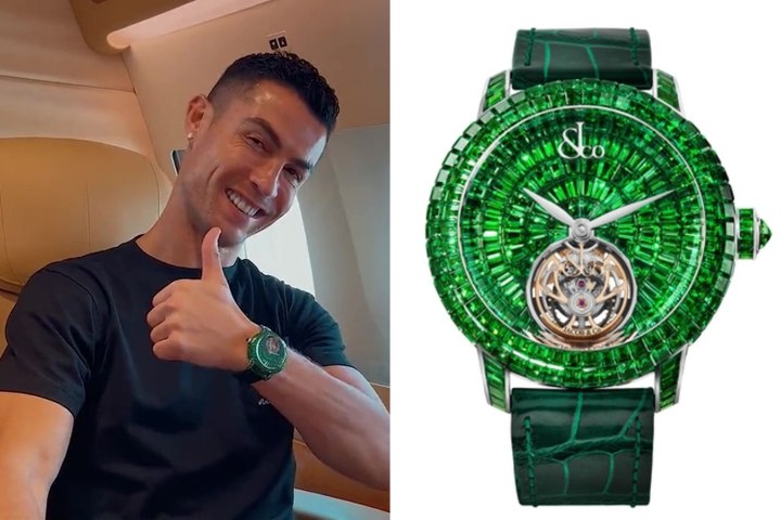 La montre exclusive 700 000 de Cristiano Ronaldo