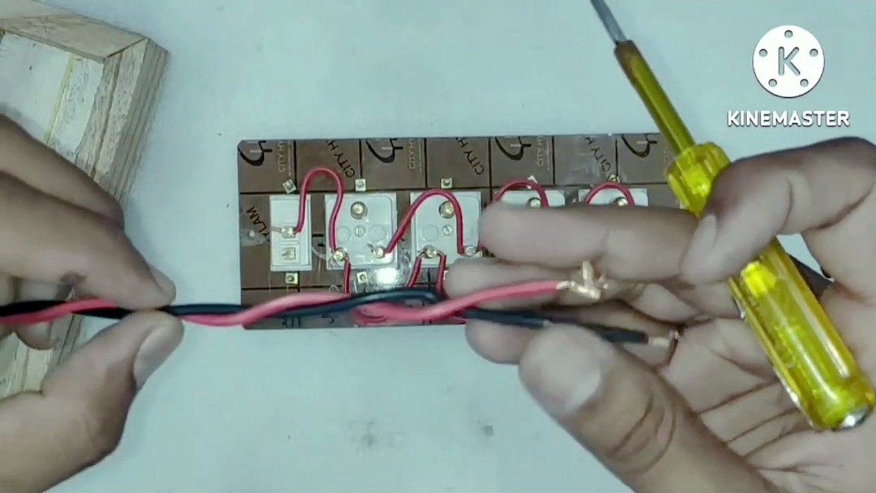 How to make an extension Switch board Extension board connection kaisa