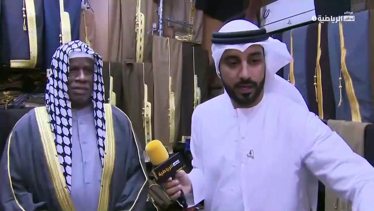 بعد حادثة حفل الافتتاح.. حمود سلطان بالزي العراقي!!
