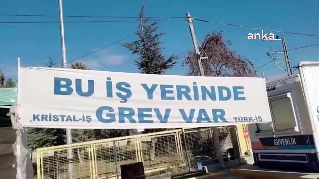 Patron altı aydır grevde olan işçilerin elektri...