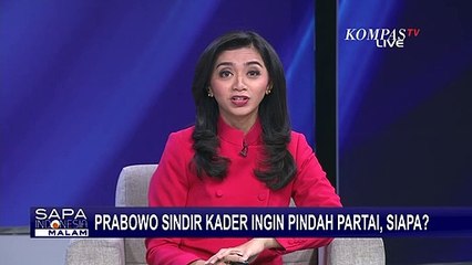 Prabowo Sindir Kadernya yang Ingin Pindah Partai: Kalau Mau Pisah, Pisah yang Baik