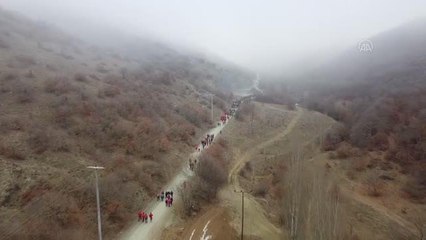 1. İnönü Zaferi'nin 102'nci yılında Metristepe'ye yürüdüler