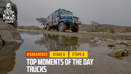 Trucks Top moments - Étape 8 / Stage 8 - #Dakar2023