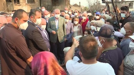 Yanan evinin yerine yenisinin yapılmayacağını düşünen vatandaş anahtarı Cumhurbaşkanı Erdoğan'dan aldı