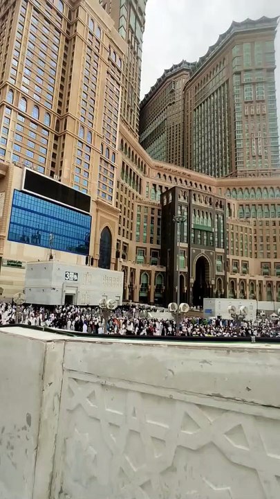 Masjid Al Haram-Clock tower mecca-Umrah_HD