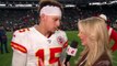 Patrick Mahomes sends love to Damar Hamlin in postgame interview