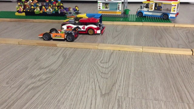 Course de voiture Lego City Qui sera la plus rapide !!!! Film d’animation