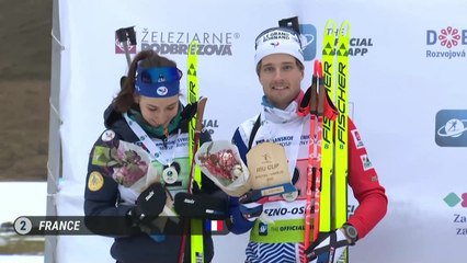 le replay du relais mixte à 2 d'Osrblie - Biathlon - IBU Cup