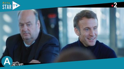 "C'est pas comme la prof de maths" : Emmanuel Macron défend son amour pour Brigitte, esquive mémorab