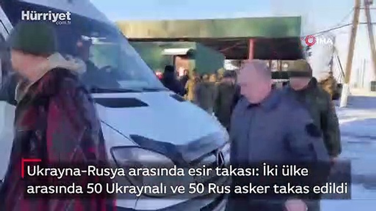 Ukrayna-Rusya arasında esir takası: İki ülke arasında 50 Ukraynalı ve 50 Rus asker takas edildi