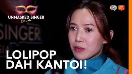 Tembakan rambang Sharnaaz tepat untuk Lolipop! Last minit tukar jawapan | Unmasked Singer