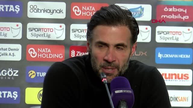 SPOR MKE Ankaragücü - Yukatel Kayserispor maçının ardından