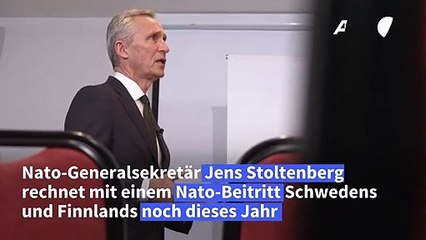 Stoltenberg erwartet Nato-Beitritt Finnlands und Schwedens schon 2023