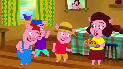 49 Los tres cerditos se van de campamento / Dibujos animados
