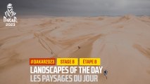 Landscapes of the Étape 8 / Stage 8  - #Dakar2023