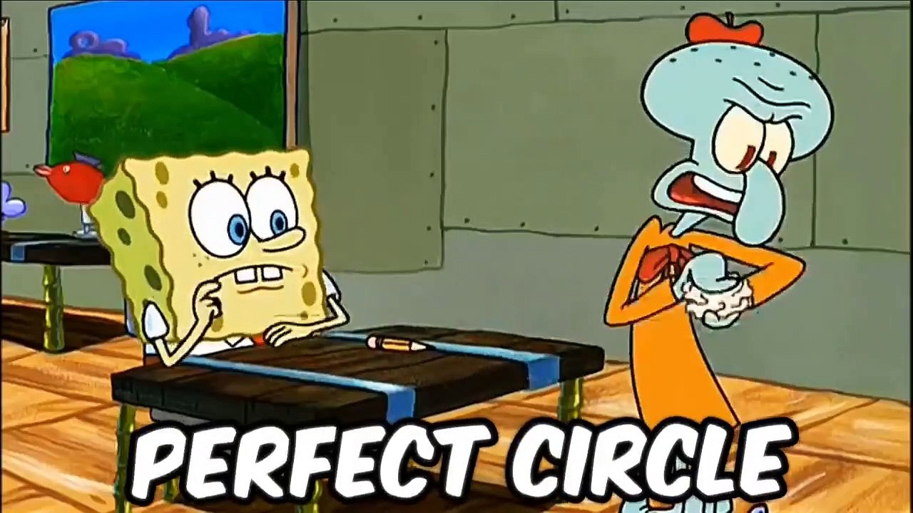 Girl Draws A Perfect Circle...
