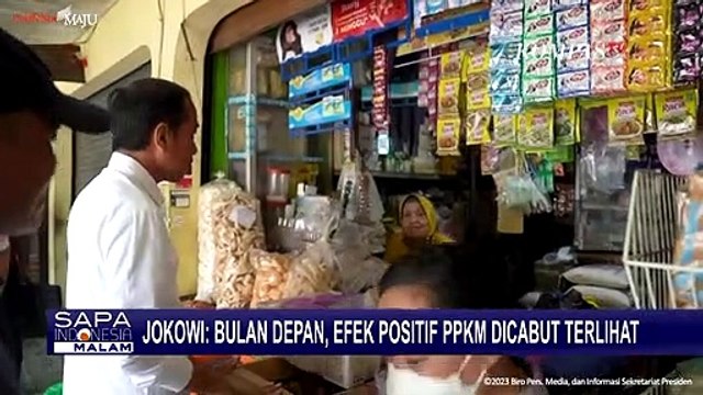 Cabut PPKM, Jokowi Harap Outlet dan Toko Kecil Bisa Semarak Seperti Sebelum Pandemi!