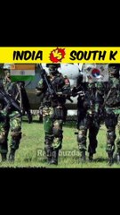 india vs south Korea military comparison || india vs pakistan army comparison