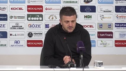 Bitexen Giresunspor - Hangikredi Ümraniyespor maçının ardından