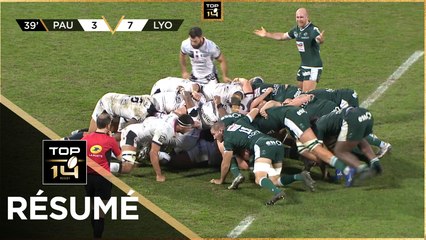 TOP 14 - Résumé Section Paloise-LOU Rugby: 12-21 - J15 - Saison 2022/2023