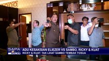 Momen Adu Kesaksian Eliezer Vs Sambo, Ricky Rizal dan Kuat Ma'ruf!