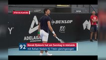 Djokovic und Nadal: Kopf an Kopf