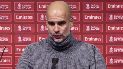 Guardiola delighted with City's 4-0 FA Cup win over Chelsea