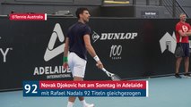 Djokovic und Nadal: Kopf an Kopf