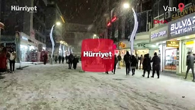 Van'ın 3 ilçesinde taşımalı eğitime kar engeli
