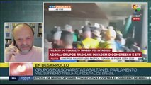 Simpatizantes de Bolsonaro invaden las sedes de los tres poderes del Estado en Brasilia