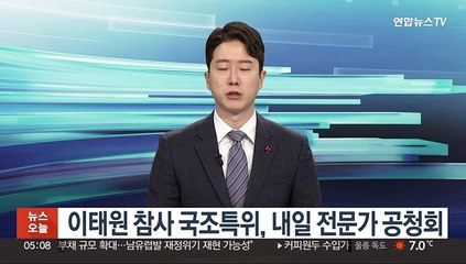 이태원 참사 국조특위, 내일 전문가 공청회…방지책 논의