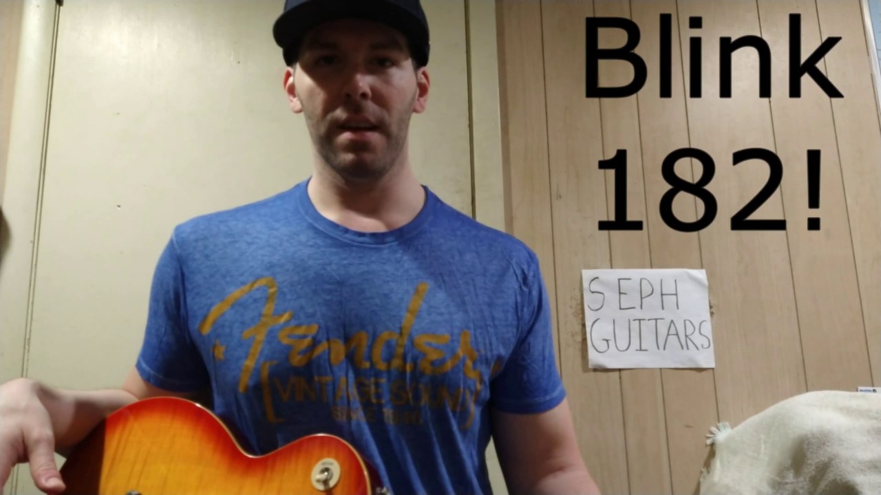 Guitar Lesson How To Play "Dammit" By Blink 182