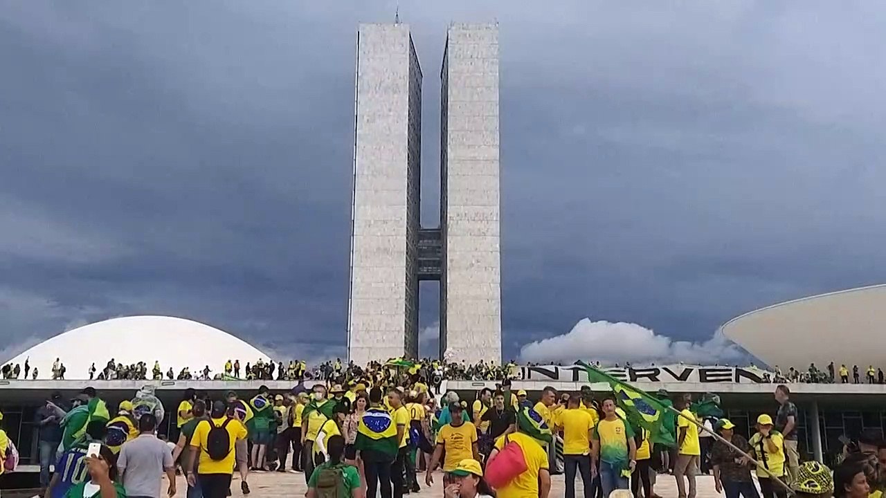 Rodrigo Pacheco repudia invasão do Congresso Nacional