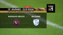 TOP 14 - Essai de Torsten VAN JAARSVELD 2 (AB) - Union Bordeaux-Bègles - Aviron Bayonnais - Saison 2022:2023