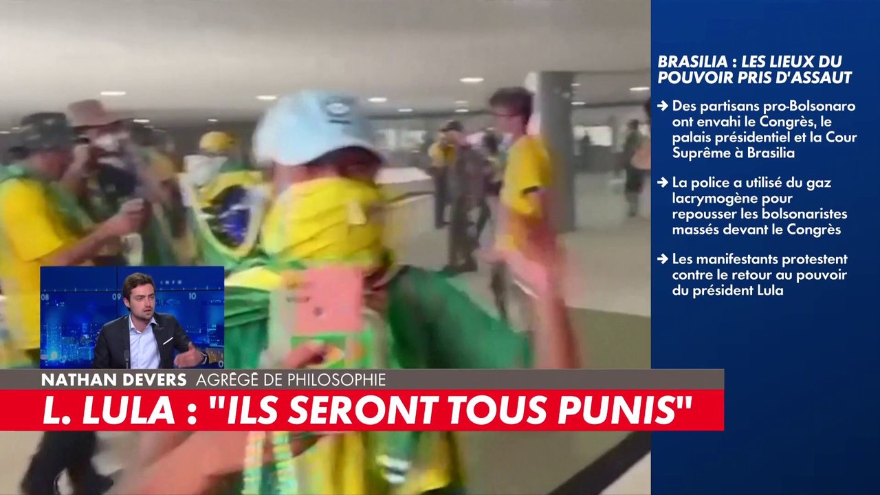 Nathan Devers : «La carrière politique de Bolsonaro est quand même fondée sur la valorisation de la violence»